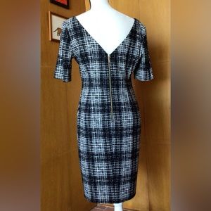 CK low back sheath dress